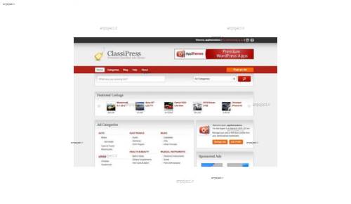دانلود پوسته نیازمندی ها ClassiPress برای وردپرس