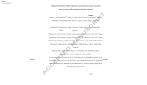 Adding functionality to milk-based protein: preparation, and physico-chemical characterization of b-lactoglobulin-phenolic conjugates