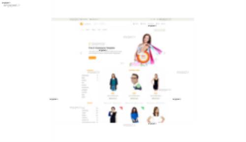 قالب وب سایت E Shopper 