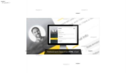 قالب HTML سایت شخصی Premium Layers