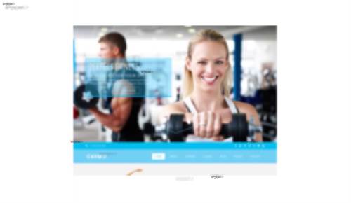 قالب وب سایت Gym 
