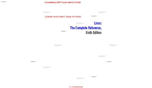 مرجع کامل Linux