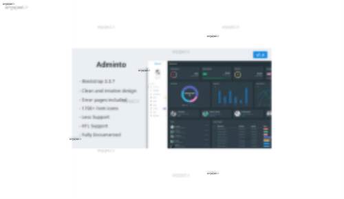 قالب HTML مدیریت وب سایت Adminto