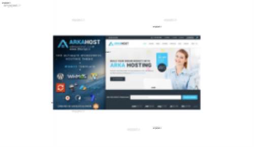 دانلود پوسته هاستینگ Arka Host برای وردپرس و WHMCS