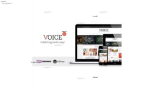 دانلود قالب وردپرس مجله خبری صدا Voice نسخه 1.6