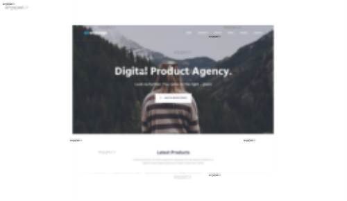 قالب وب سایت Aironepage 