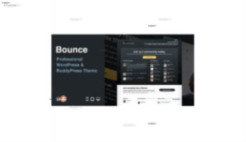پوسته چندمنظوره و کسب و کار Bounce نسخه 2.6.2 برای وردپرس