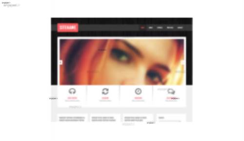 قالب وب سایت RS HTML 116 