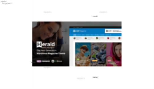 پوسته مجله خبری Herald برای وردپرس
