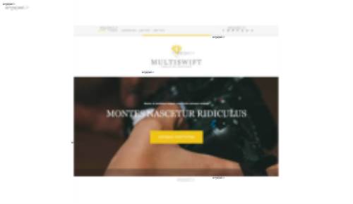قالب وب سایت Multiswift 