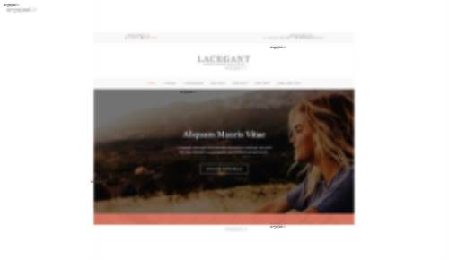 قالب وب سایت Lacegant 